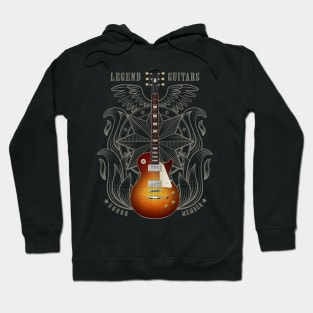 legend electric guitar honor member Hoodie